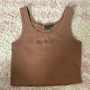 Ghanda Cocoa Tank Top